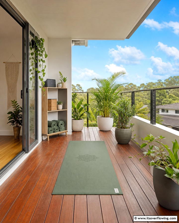 Balcony Yoga Studio - 20 Second Story Balcony Ideas for Stunning Views