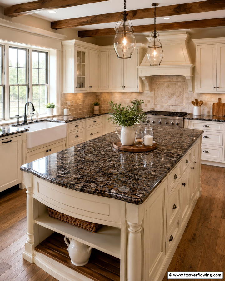 Baltic Brown Granite Countertops - 25 Granite Kitchen Countertop Ideas for Elegant Kitchens