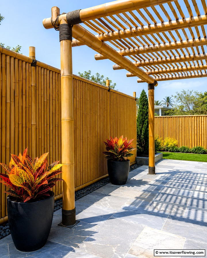 Bamboo Accents - 25 Tropical Landscape Ideas for Your Outdoor Paradise