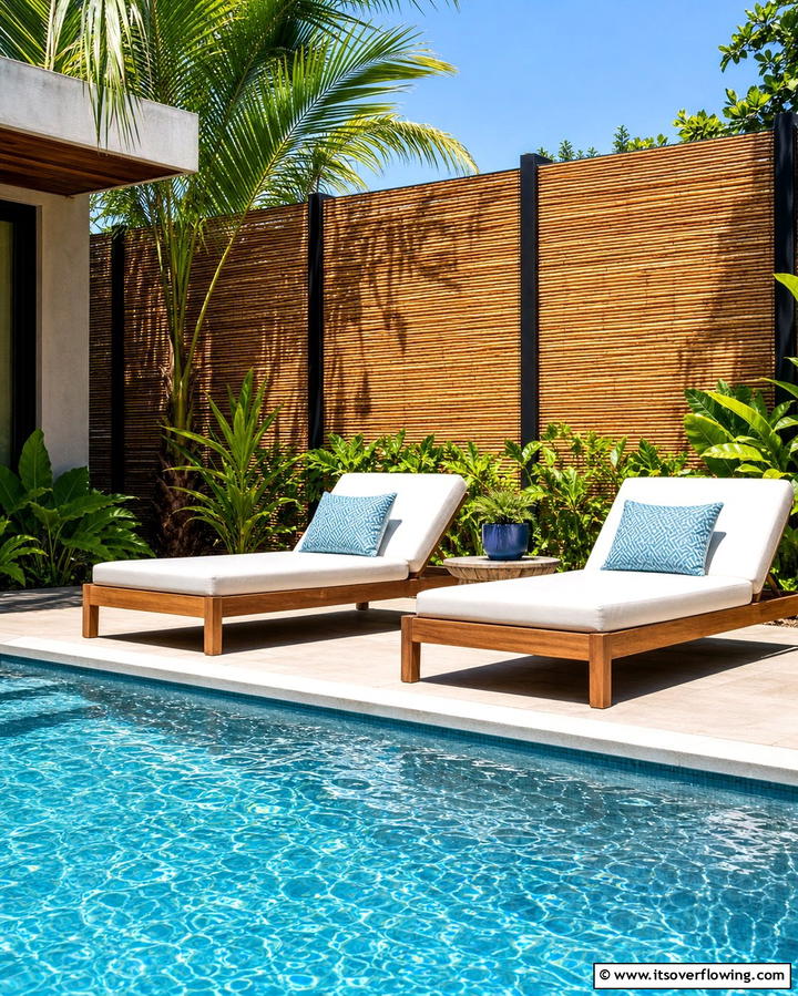 Bamboo Fencing Rolls - 25 Temporary Fence Ideas for Versatile Outdoor Spaces