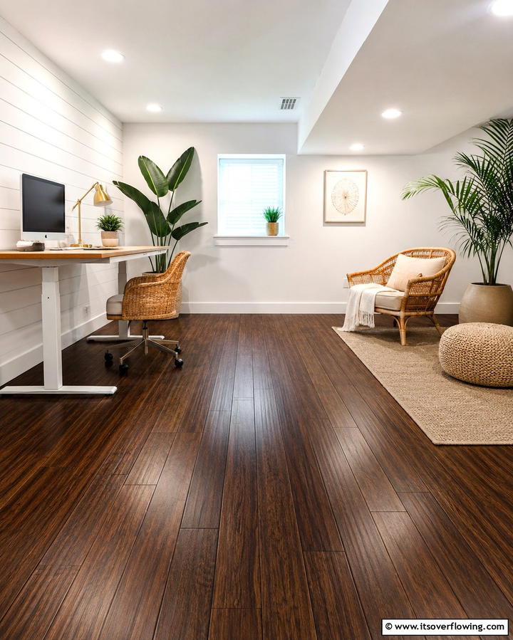 Bamboo FlooringOne - 25 Basement Floor Ideas for a Functional Space