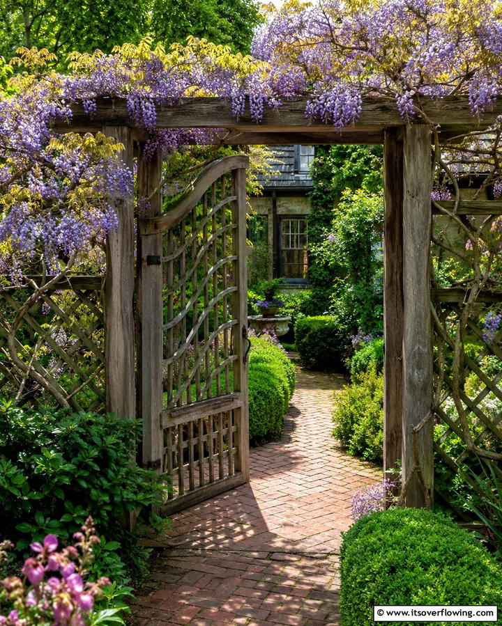 Bamboo Gate - 25 Fence Gate Ideas for Stylish and Secure Yards