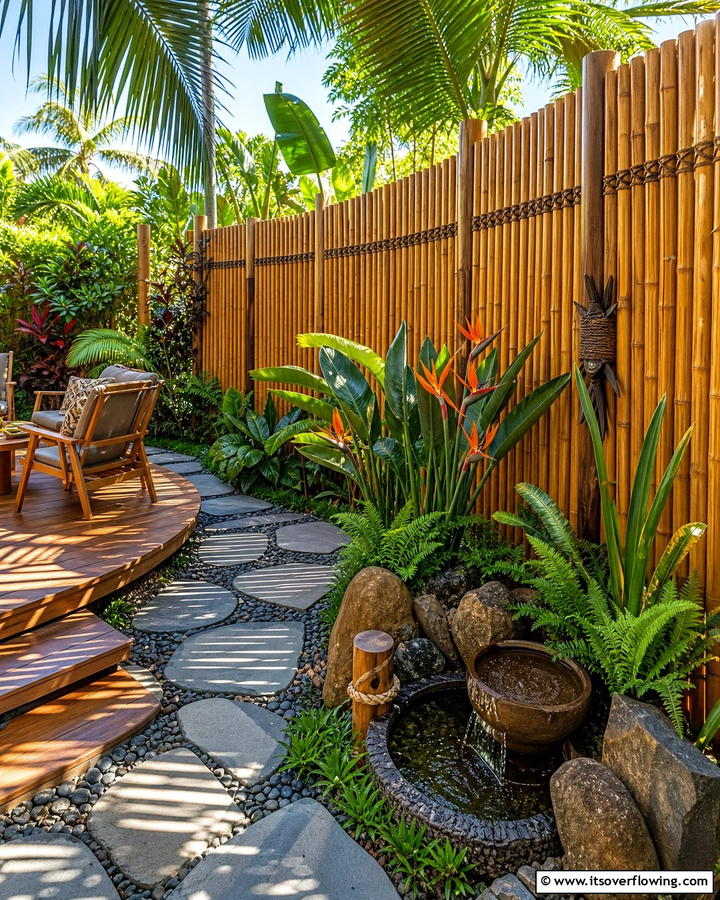 Bamboo Trellis - 20 Trellis Ideas for Privacy in Your Outdoor Space