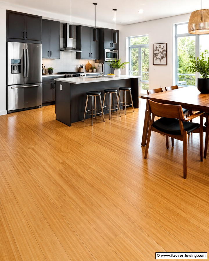 Bamboo Wood Flooring - 30 Modern Wood Floor Design Ideas for Stylish Homes