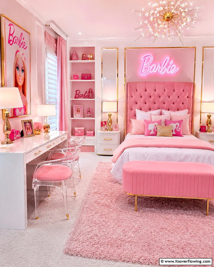 Barbie Inspired Furniture - 25 Fun Barbie Room Ideas for Kids and Collectors