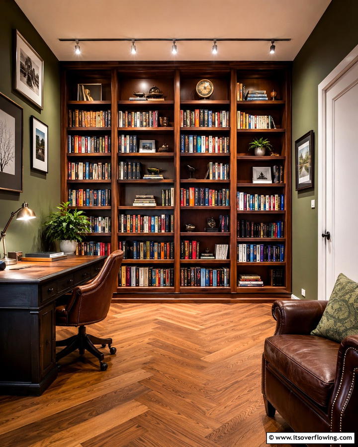 Basement Bookcase Display - 30 Functional Basement Furniture Ideas for Multi-Use Spaces