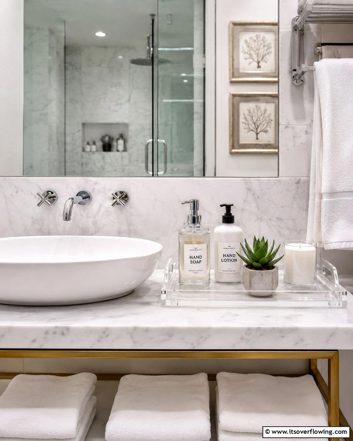 Bathroom Counter Tray - 20 Tray Decor Ideas to Elevate Your Home Style