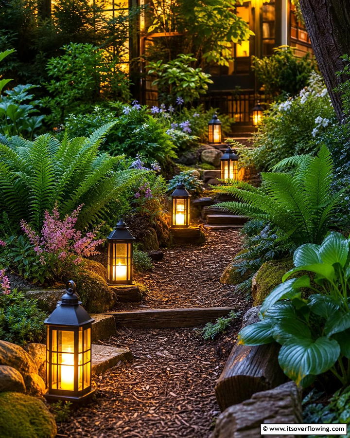Battery Powered Lanterns - 20 Pathway Lighting Ideas to Illuminate Your Garden