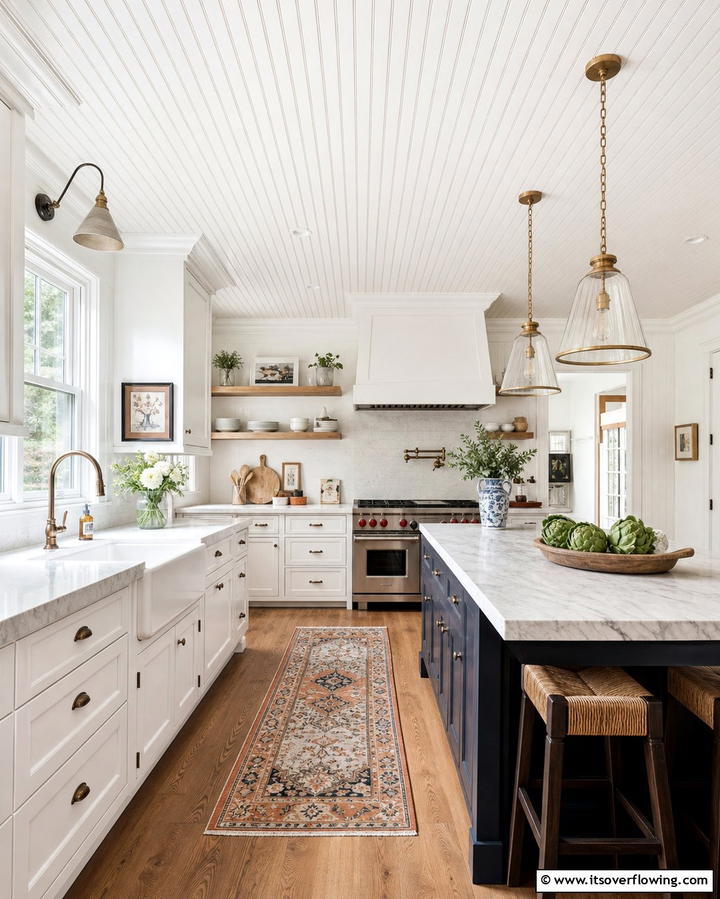 Beadboard Ceilings for an Unexpected Twist - 25 Beadboard Wall Ideas for Classic Charm