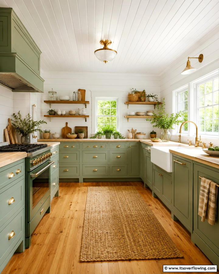 Beadboard Wooden Ceilings for Cottage Charm - 25 Wood Ceiling Ideas to Elevate Your Interior