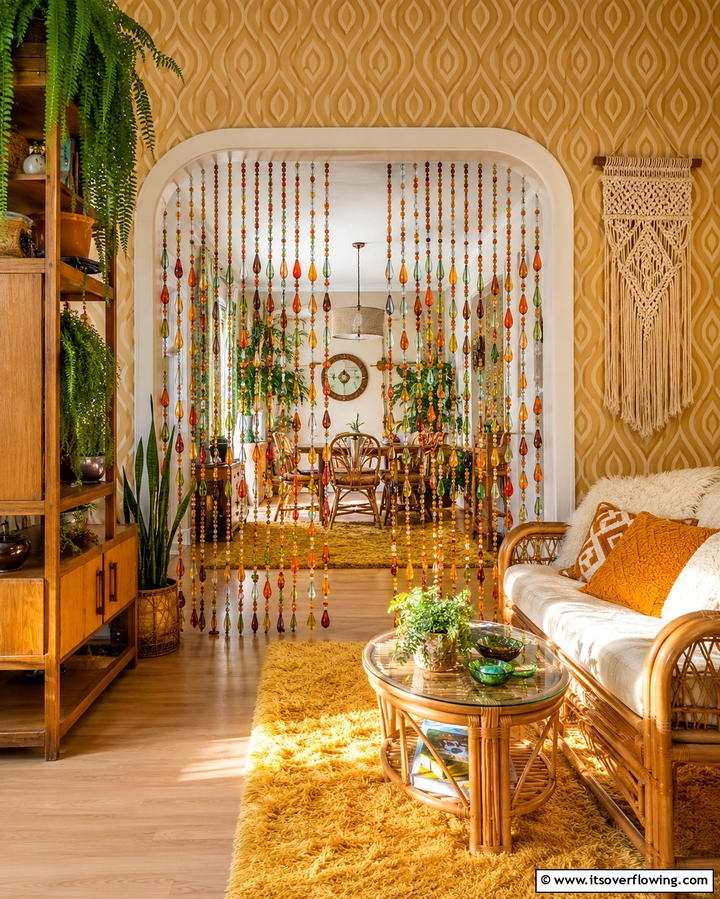 Beaded Curtains - 25 1970s-inspired Design Ideas for Retro Vibes