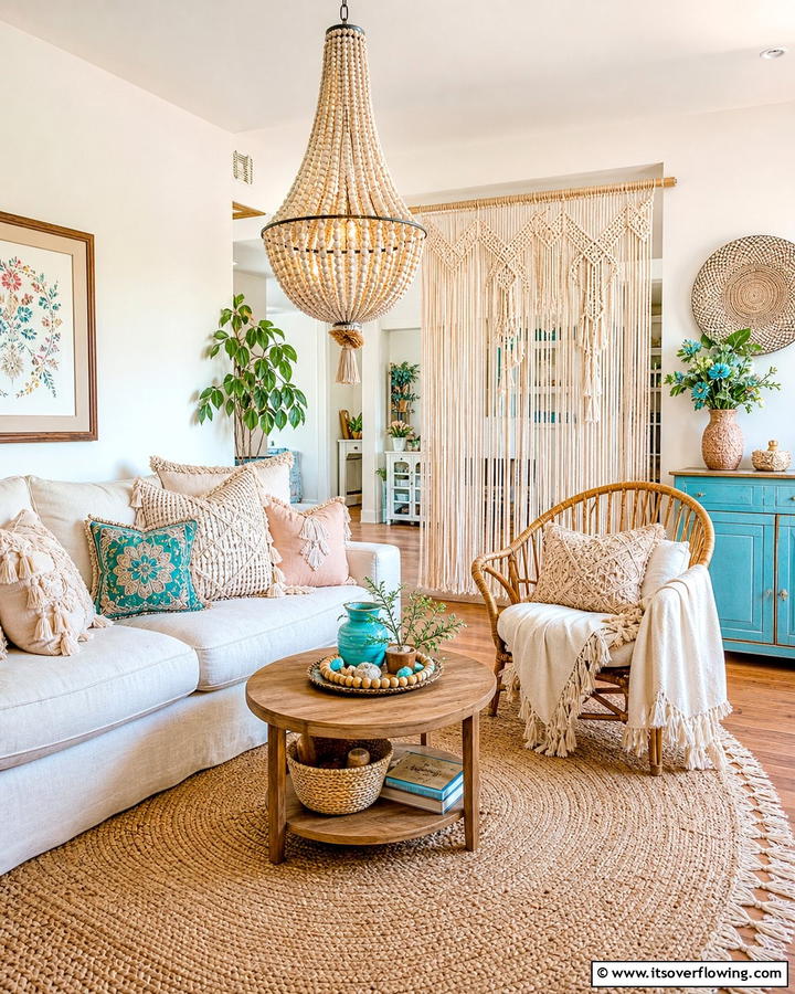 Beaded and Fringe Details - 20 Boho Cottage Style Decor Ideas for a Cozy Home