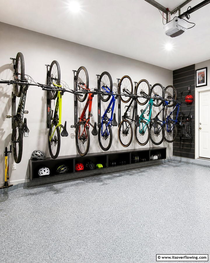 Bike Racks for Secure Cycling - 21 Garage Storage Ideas to Organize Your Cluttered Space