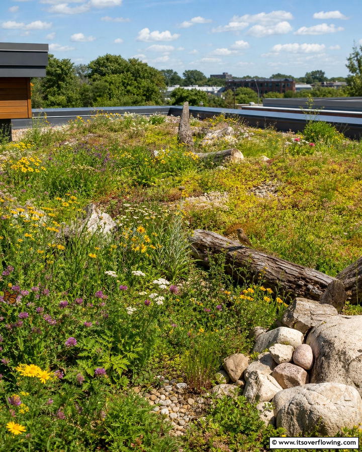 Biodiverse Green Roof Habitat - 25 Houses With Green Roofs for Eco-Friendly Living