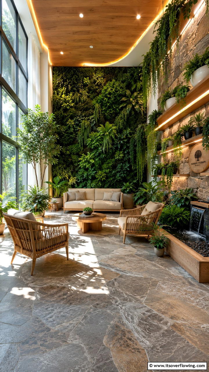 Biophilic Design Touches - 21 Calming Therapist Office Decor Ideas for a Serene Environment