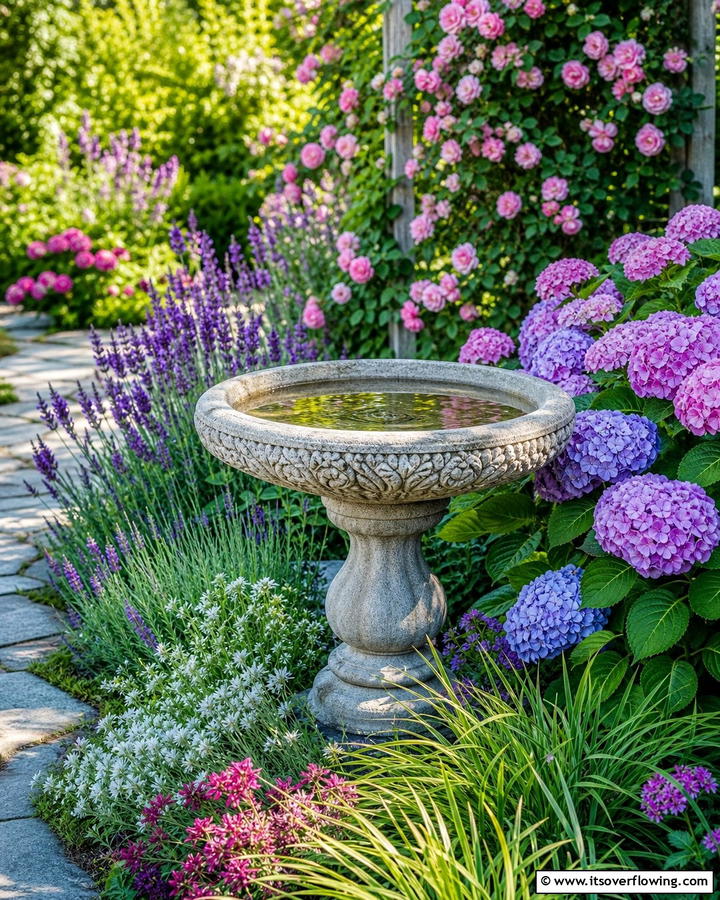 Birdbaths - 20 Garden Focal Point Ideas to Enhance Your Yard