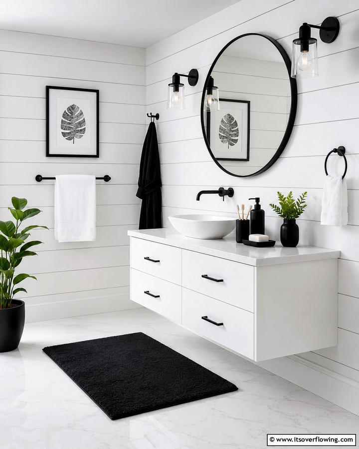 Black Bathroom Accessories - 25 Black Bathroom Ideas to Elevate Your Space