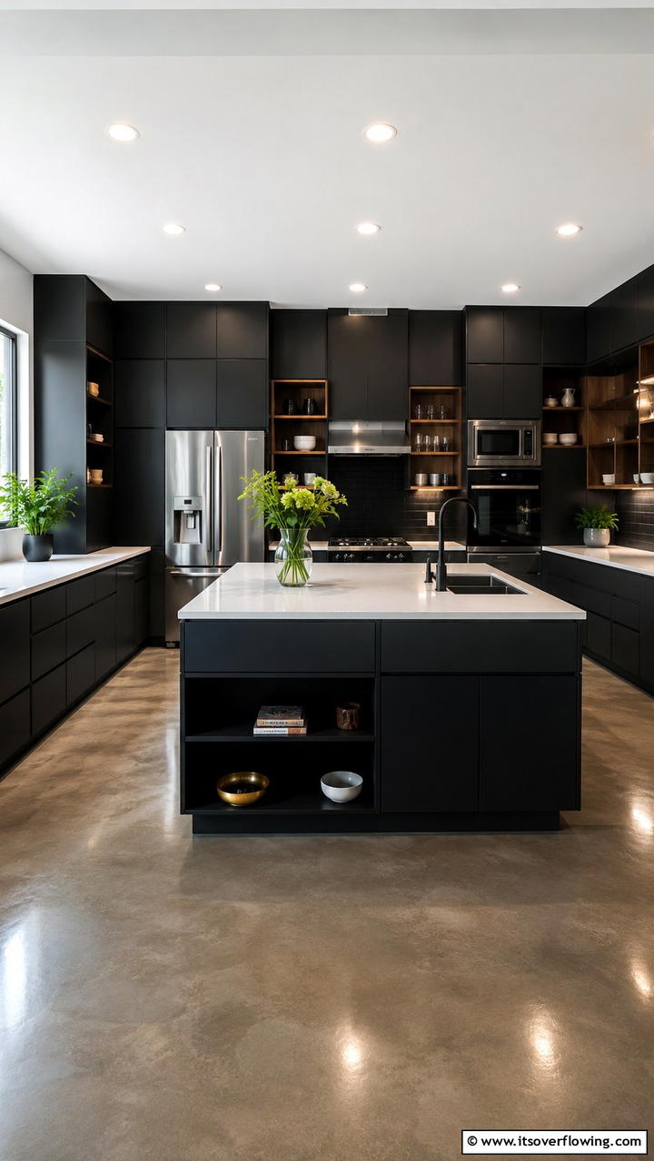 Black Cabinets for a Bold Statement - 30 Black Kitchen Cabinet Ideas for Bold Modern Spaces