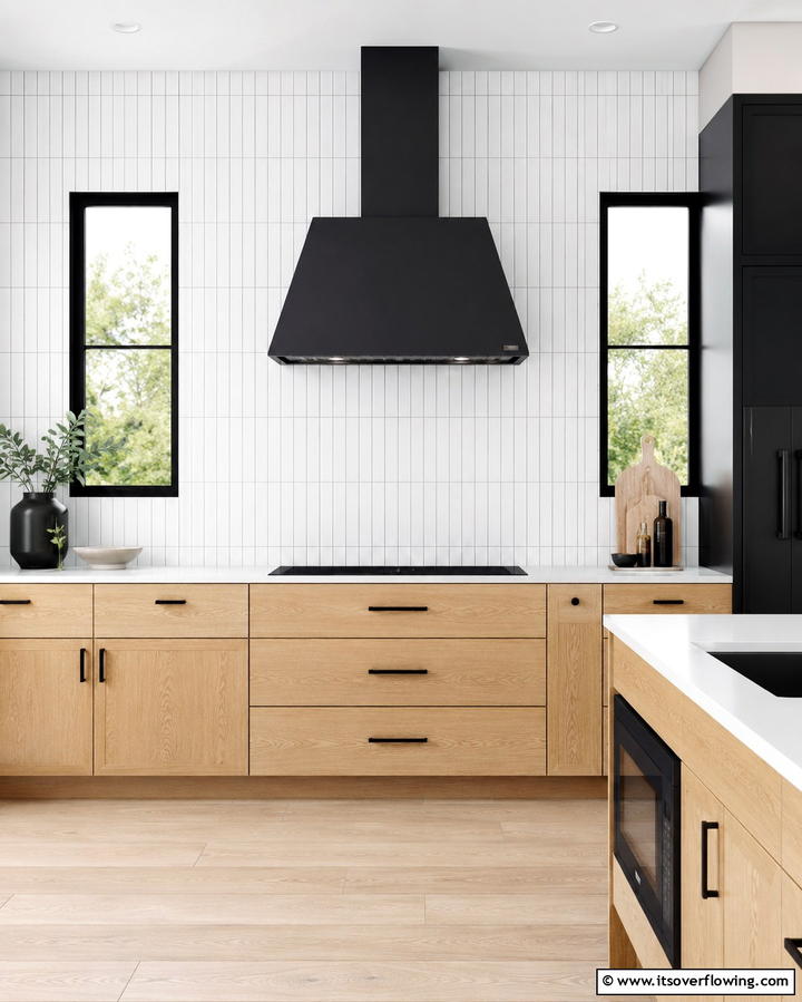 Black Matte Range Hood - 25 Range Hood Ideas to Upgrade Your Kitchen Design