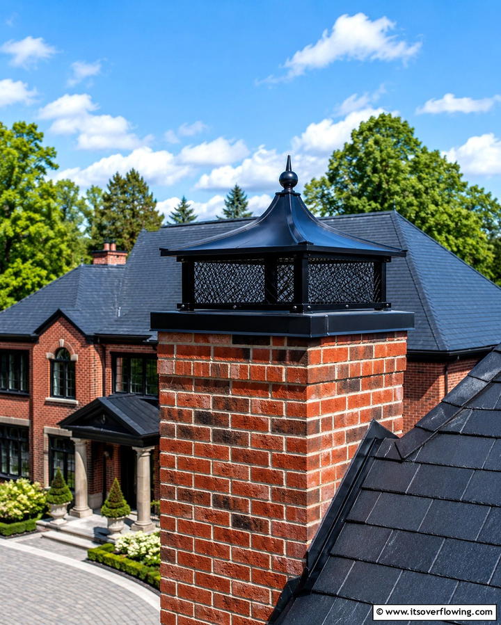 Black Outdoor Lighting Fixtures for a Cohesive Glow - 25 Red Brick House with Black Trim Design Ideas