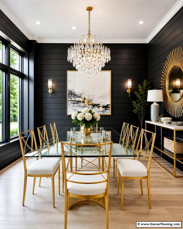 Black Shiplap Walls - 25 Shiplap Wall Ideas to Add Texture and Character