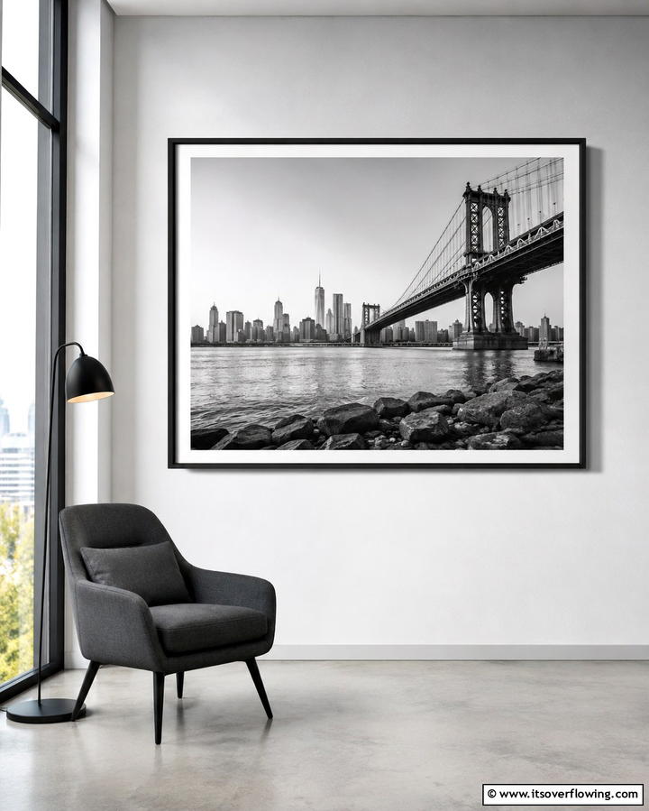 Black and White Photography - 25 Large Wall Art Ideas to Transform Your Space
