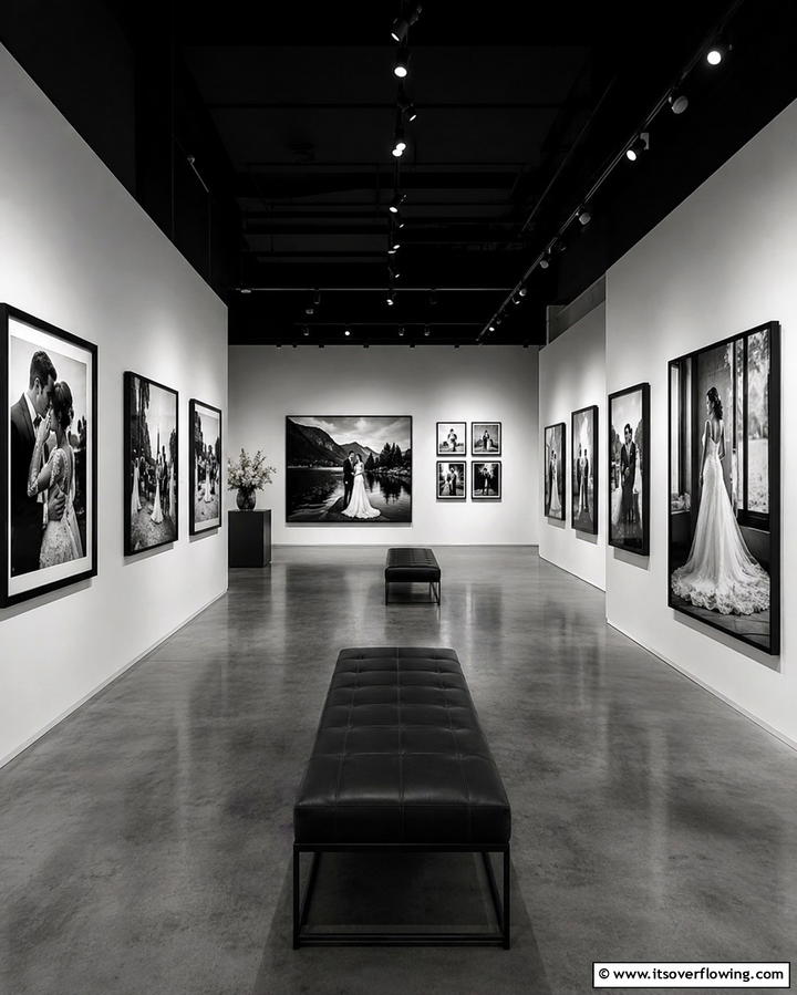 Black and White Photography - 30 Black-Themed Wedding Decor Ideas for Bold Celebrations
