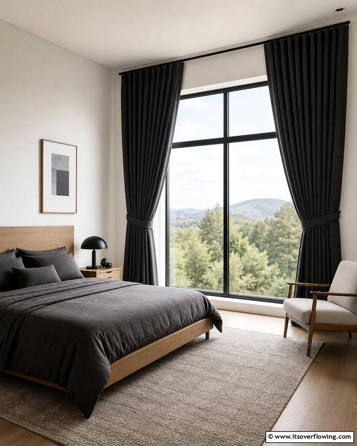 Blackout Curtains for Better Sleep - 25 Zen Bedroom Ideas for a Calm and Serene Space