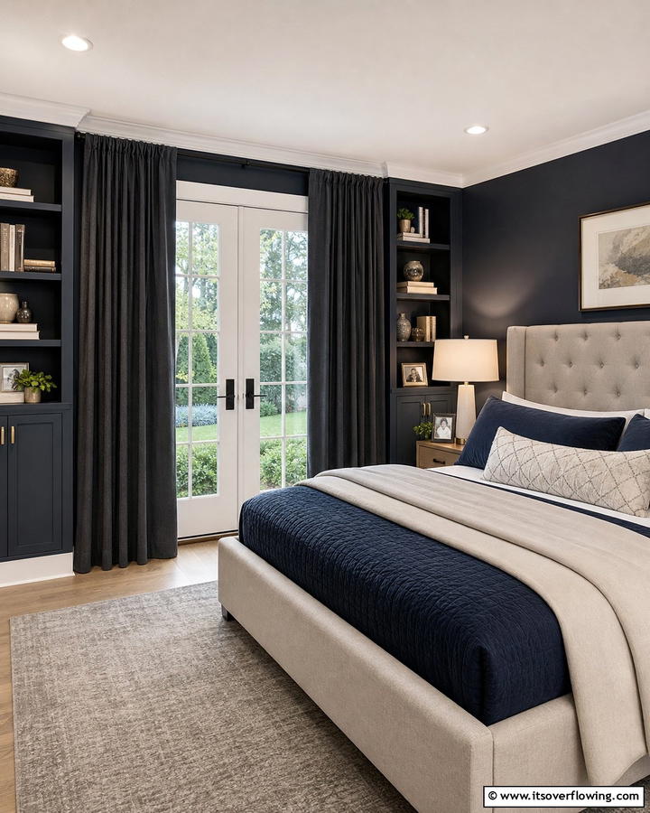Blackout Curtains for Privacy and Comfort - 20 French Door Curtain Ideas to Elevate Your Home Decor