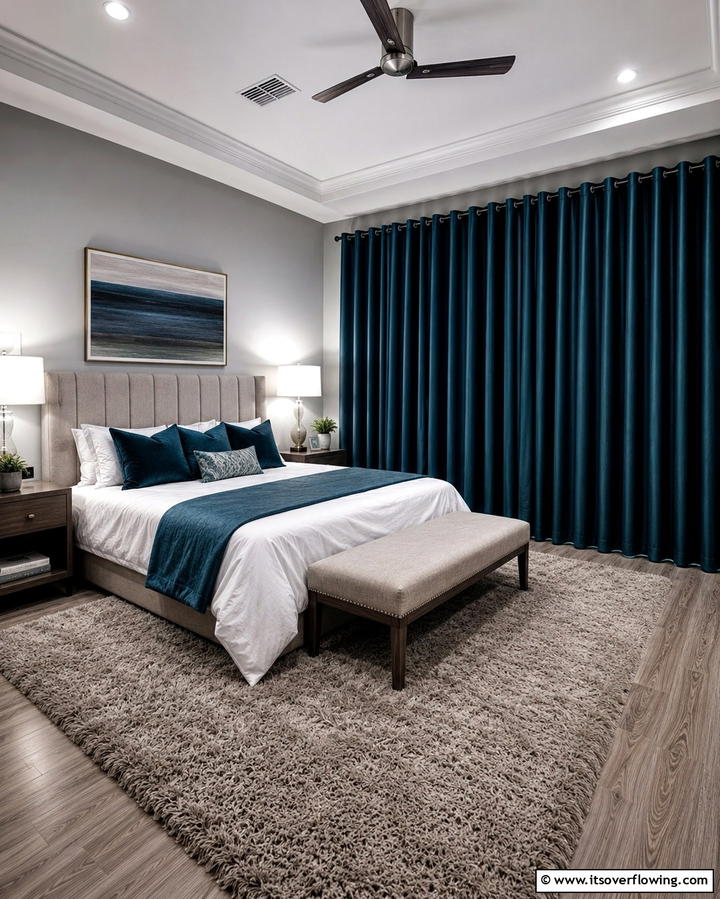 Blackout Curtains for Restful Sleep - 25 Elegant Bedroom Curtain Ideas to Enhance Your Decor