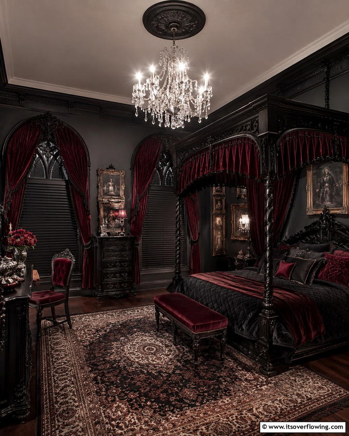Blackout Shades - 20 Vampire Bedroom Ideas for a Dark and Mysterious Vibe