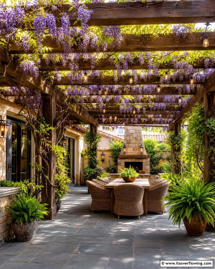 Bluestone Patios with Pergolas - 25 Beautiful Bluestone Patio Ideas for Outdoor Living