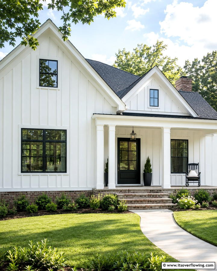 Board and Batten Siding - 25 Ideas for Ranch-Style Home Exteriors