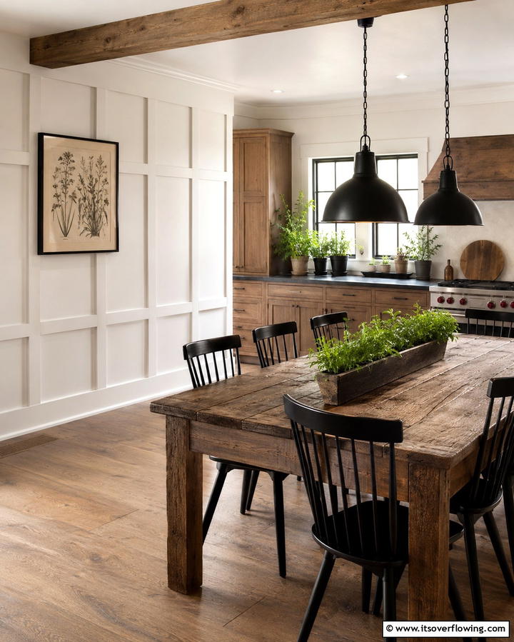 Board and Batten Style - 25 Kitchen Wainscoting Ideas for a Chic Upgrade