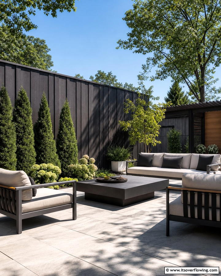 Board on Board Fence - 25 Wood Fence Ideas to Enhance Your Outdoor Space