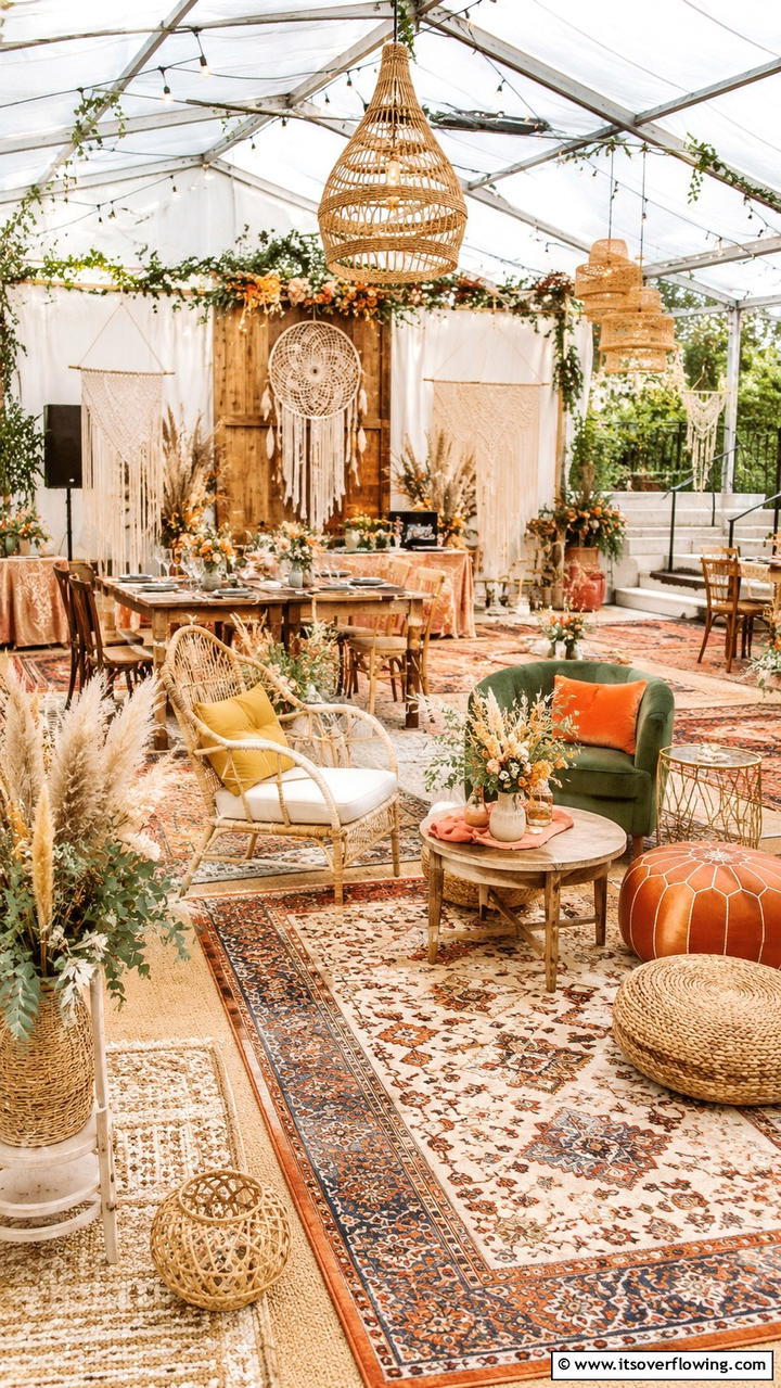 Bohemian Bliss Vibes - 21 Elegant Wedding Decoration Ideas for a Memorable Event
