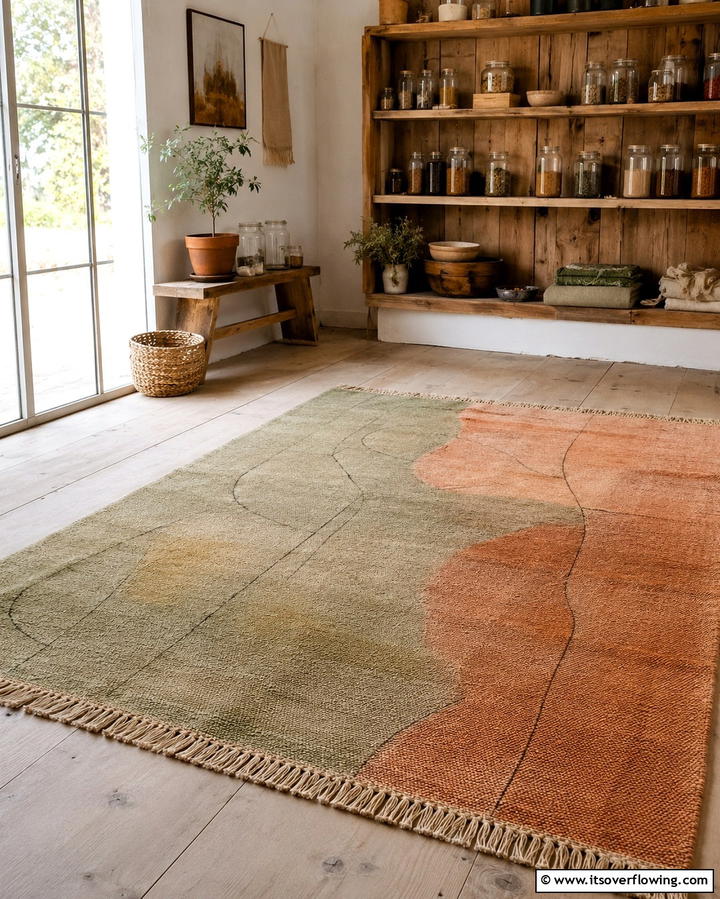 Bohemian Chic Rug - 30 Kitchen Rug Ideas- Stylish and Durable Floor Solutions