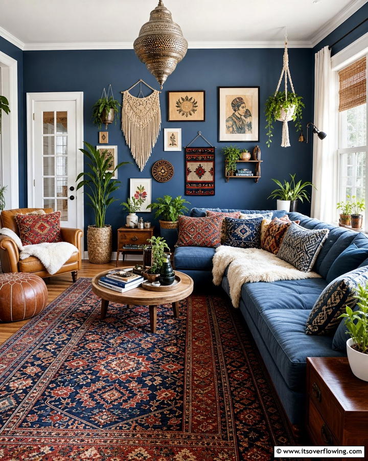 Bohemian Dream Eclectic Blue gray Accents - 21 Blue-Gray Paint Colors for Sophisticated Interiors