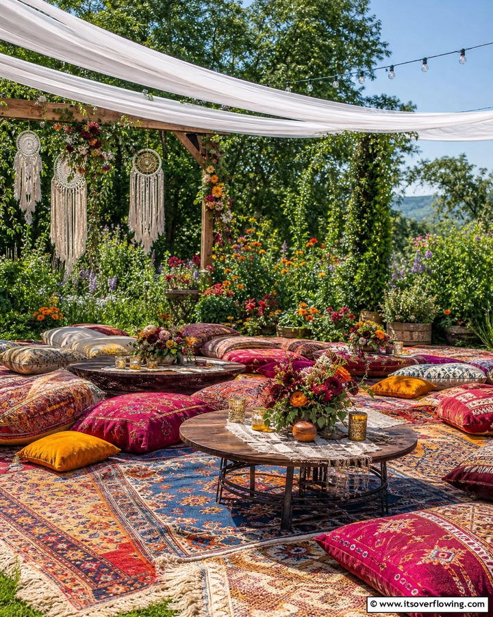 Bohemian Dream Wedding - 21 Backyard Wedding Ideas for a Magical Outdoor Celebration