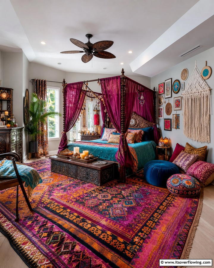 Bohemian Retreat Vibes - 21 Inspiring Bedroom Decor Ideas for a Cozy Retreat