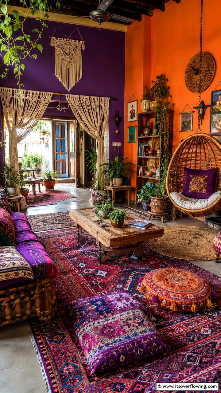 Bohemian Sanctuary - 30 Guest House Ideas- Inviting Retreats & Functional Spaces