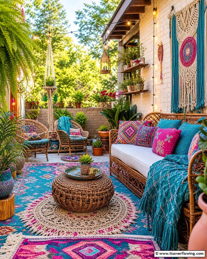Bohemian Sanctuary - 25 Terrace Design Ideas for Outdoor Living