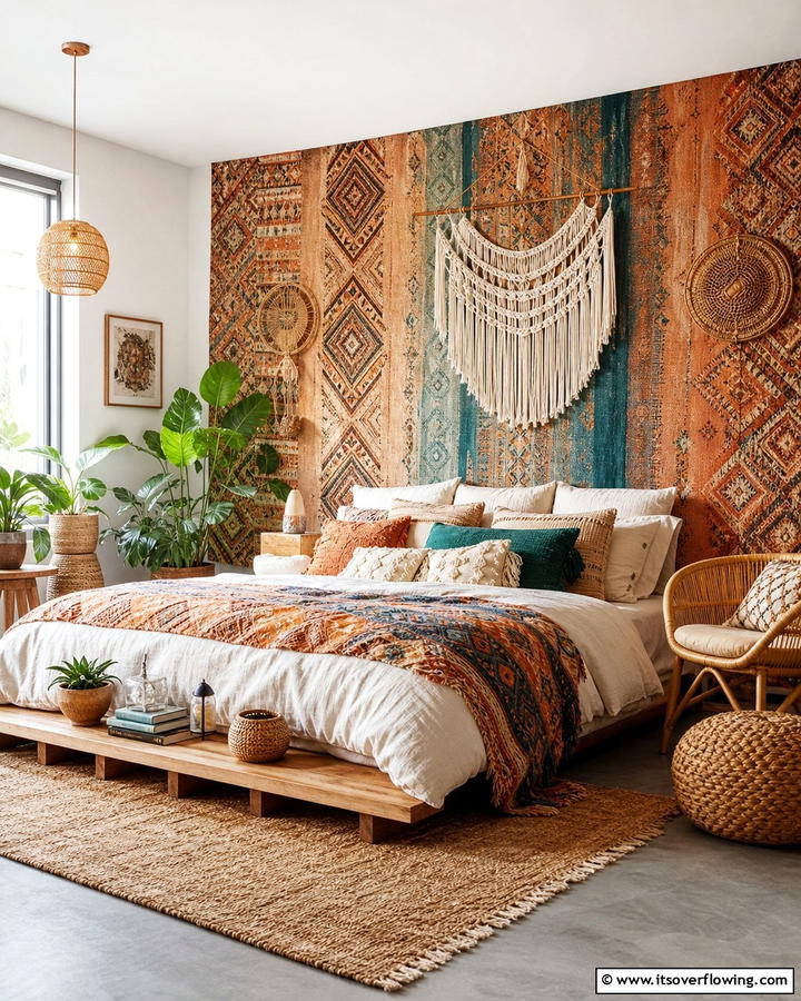 Bohemian Tapestry Wall Hangings - 30 Hypebeast Room Decor Ideas for Urban Aesthetics