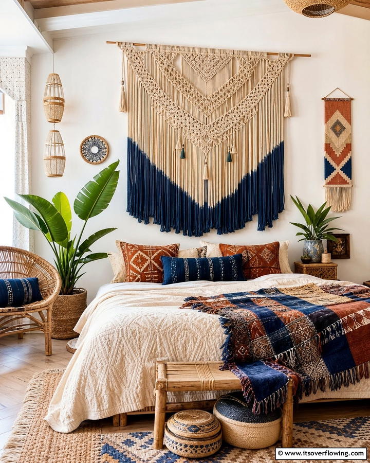 Bohemian Wall Hangings - 20 Unique Indie Room Ideas for a Boho Vibe