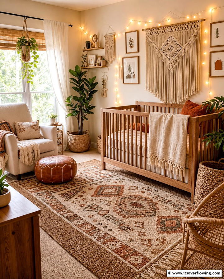 Boho Bliss - 25 Baby Girl Nursery Ideas for a Dreamy Space