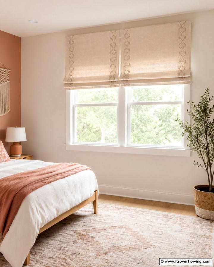 Boho Chic Window Treatments - 30 Vibrant Boho Teen Bedroom Ideas for Creative Self-Expression
