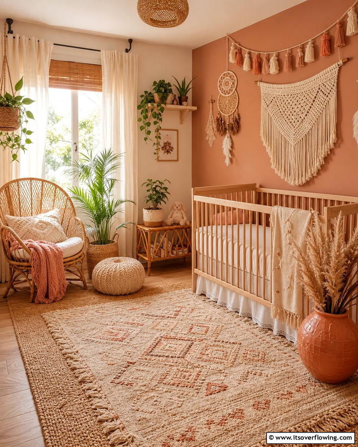Boho Dreamland - 25 Baby Girl Nursery Ideas for a Dreamy Space