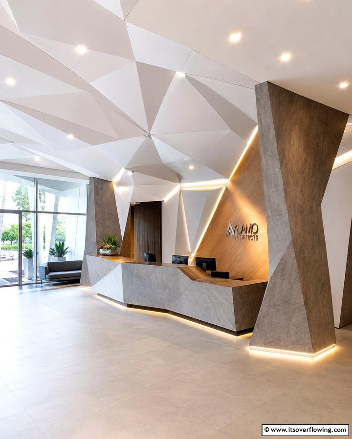 Bold Angular Shapes - 30 Bold Brutalist Interior Design Concepts for Modern Spaces