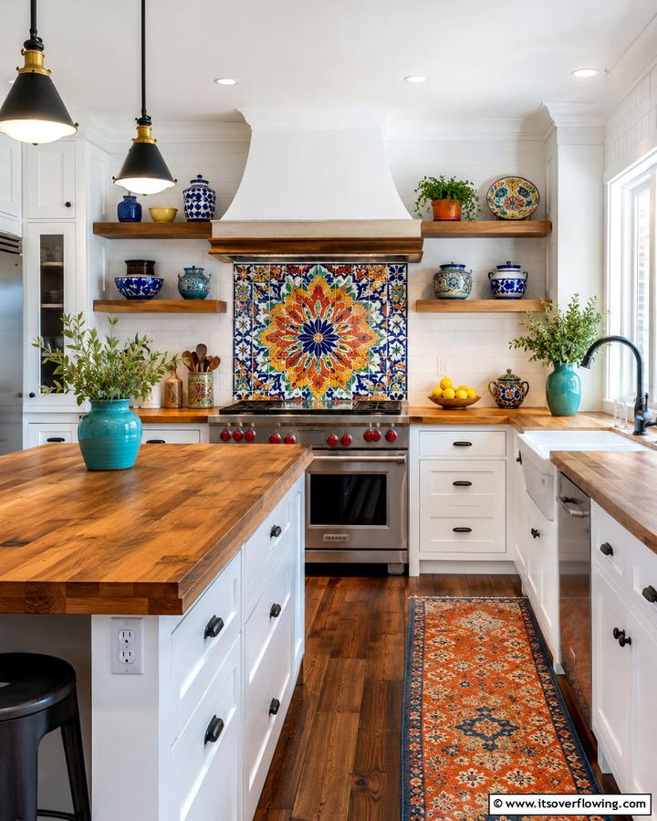 Bold Backsplash Designs - 25 Dream Kitchen Ideas for Your Perfect Cooking Space