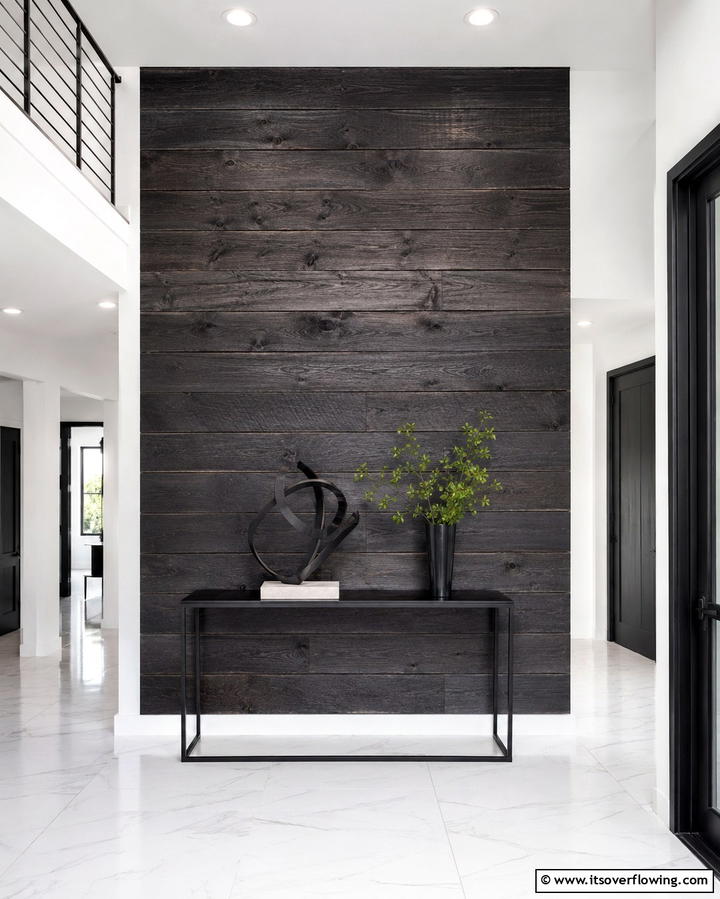 Bold Barnwood Backdrop - 30 Rustic Barnwood Accent Wall Ideas to Transform Your Space